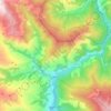 Топографическая карта Rialp, высота, рельеф