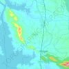 Топографическая карта Rengali, высота, рельеф