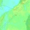 Топографическая карта Дубище, высота, рельеф