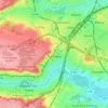 Топографическая карта Палезо, высота, рельеф