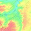 Топографическая карта Петелинский сельсовет, высота, рельеф