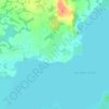 Топографическая карта Укля, высота, рельеф