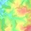 Топографическая карта Дубинский, высота, рельеф