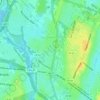 Топографическая карта Rochelle Park, высота, рельеф