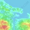 Топографическая карта Port Howe, высота, рельеф
