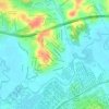 Топографическая карта Itaim, высота, рельеф