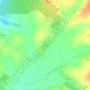 Топографическая карта Пролейки, высота, рельеф