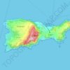 Топографическая карта Capri, высота, рельеф