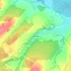 Топографическая карта Верх-Речки, высота, рельеф