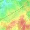 Топографическая карта Шахунья, высота, рельеф