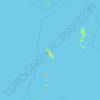Топографическая карта Kepulauan Sangihe, высота, рельеф