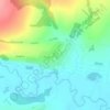 Топографическая карта Нестино, высота, рельеф