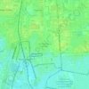 Топографическая карта Чистяковская роща, высота, рельеф