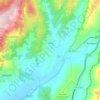 Топографическая карта Vela, высота, рельеф