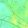 Топографическая карта Anggadita, высота, рельеф