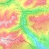 Топографическая карта Порта, высота, рельеф