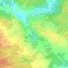 Топографическая карта Всходы, высота, рельеф