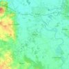 Топографическая карта Bücken, высота, рельеф