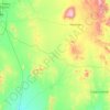 Топографическая карта La Colorada, высота, рельеф