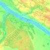 Топографическая карта Казимирово, высота, рельеф