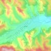 Топографическая карта Tysiv, высота, рельеф