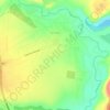 Топографическая карта Мохово, высота, рельеф