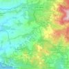Топографическая карта Ceraso, высота, рельеф