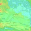 Топографическая карта Кокшамары, высота, рельеф