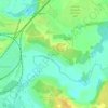 Топографическая карта Затурино, высота, рельеф