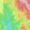 Топографическая карта Αγρίδια, высота, рельеф