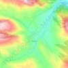 Топографическая карта Талги, высота, рельеф
