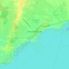 Топографическая карта New Baltimore, высота, рельеф