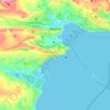 Топографическая карта Керчь, высота, рельеф