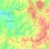 Топографическая карта Третьяковский район, высота, рельеф