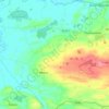 Топографическая карта Aikton, высота, рельеф