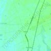 Топографическая карта Сюртэ, высота, рельеф