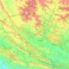 Топографическая карта Nowshehra Tehsil, высота, рельеф