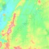 Топографическая карта Frei Martinho, высота, рельеф