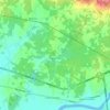 Топографическая карта Crowes Mills, высота, рельеф