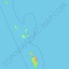 Топографическая карта Nicobar Islands, высота, рельеф