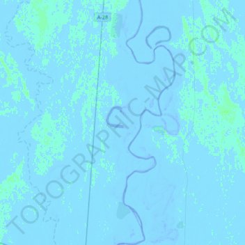 Топографическая карта Шабдаржап, высота, рельеф