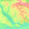 Топографическая карта Manaus, высота, рельеф