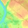 Топографическая карта Новые Горяны, высота, рельеф