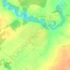 Топографическая карта Антополье, высота, рельеф