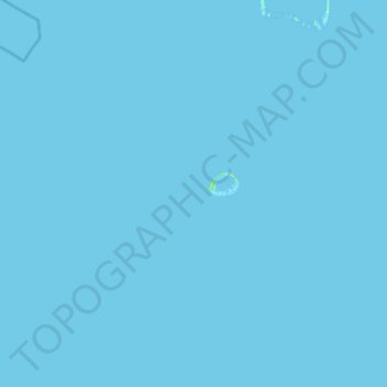 Топографическая карта Tepoto Sud, высота, рельеф
