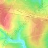 Топографическая карта Большие Карачуры, высота, рельеф