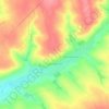 Топографическая карта Краснофлотское, высота, рельеф