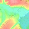 Топографическая карта Иноковка 1-я, высота, рельеф