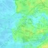 Топографическая карта Moorrege, высота, рельеф