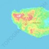 Топографическая карта Buru Selatan, высота, рельеф